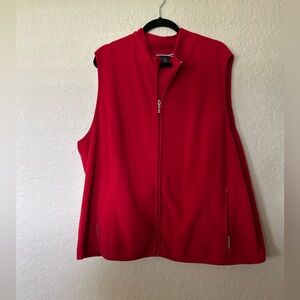 Karen Scott Vibrant Red Women's Vest